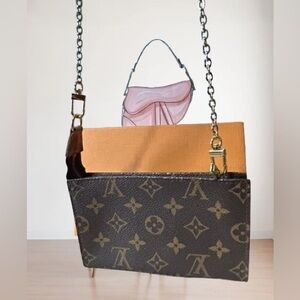 Louis Vuitton Classic Monogram Crossbody Bag